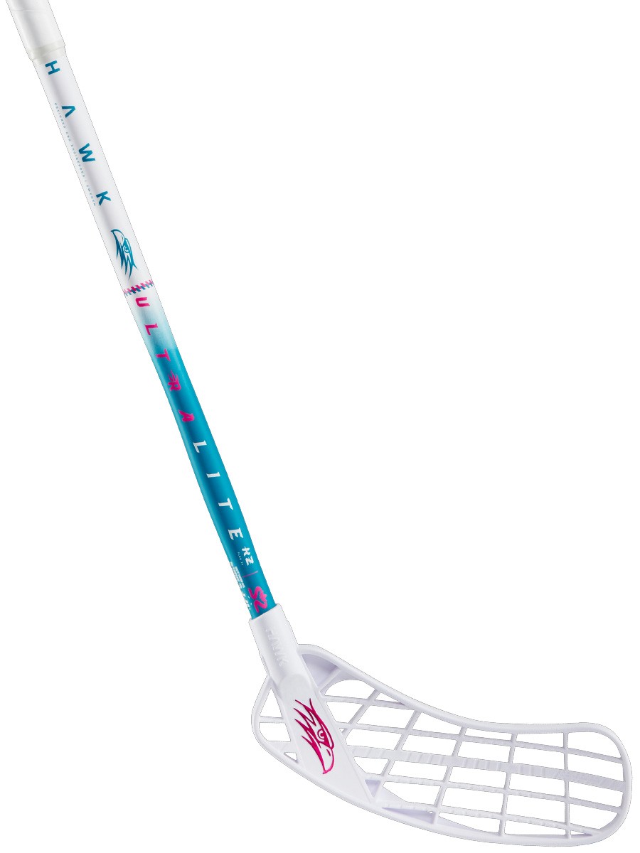 Salming Innebandyklubba Hawk KickZone 35 White/Blue Salming Innebandyklubba Hawk KickZone 35 White/Blue